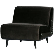 Laden Sie das Bild in den Galerie-Viewer, STATEMENT 1-SEATER ELEMENT VELVET WARM GREEN