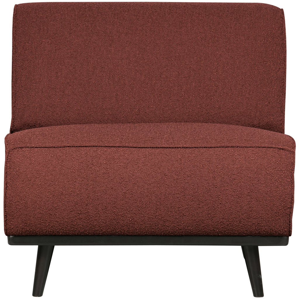 STATEMENT 1-SEATER ELEMENT BOUCLE CHESTNUT BROWN