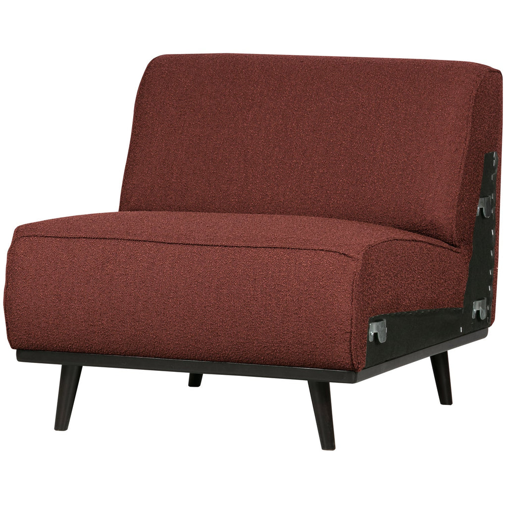 STATEMENT 1-SEATER ELEMENT BOUCLE CHESTNUT BROWN