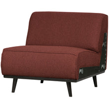 Laden Sie das Bild in den Galerie-Viewer, STATEMENT 1-SEATER ELEMENT BOUCLE CHESTNUT BROWN