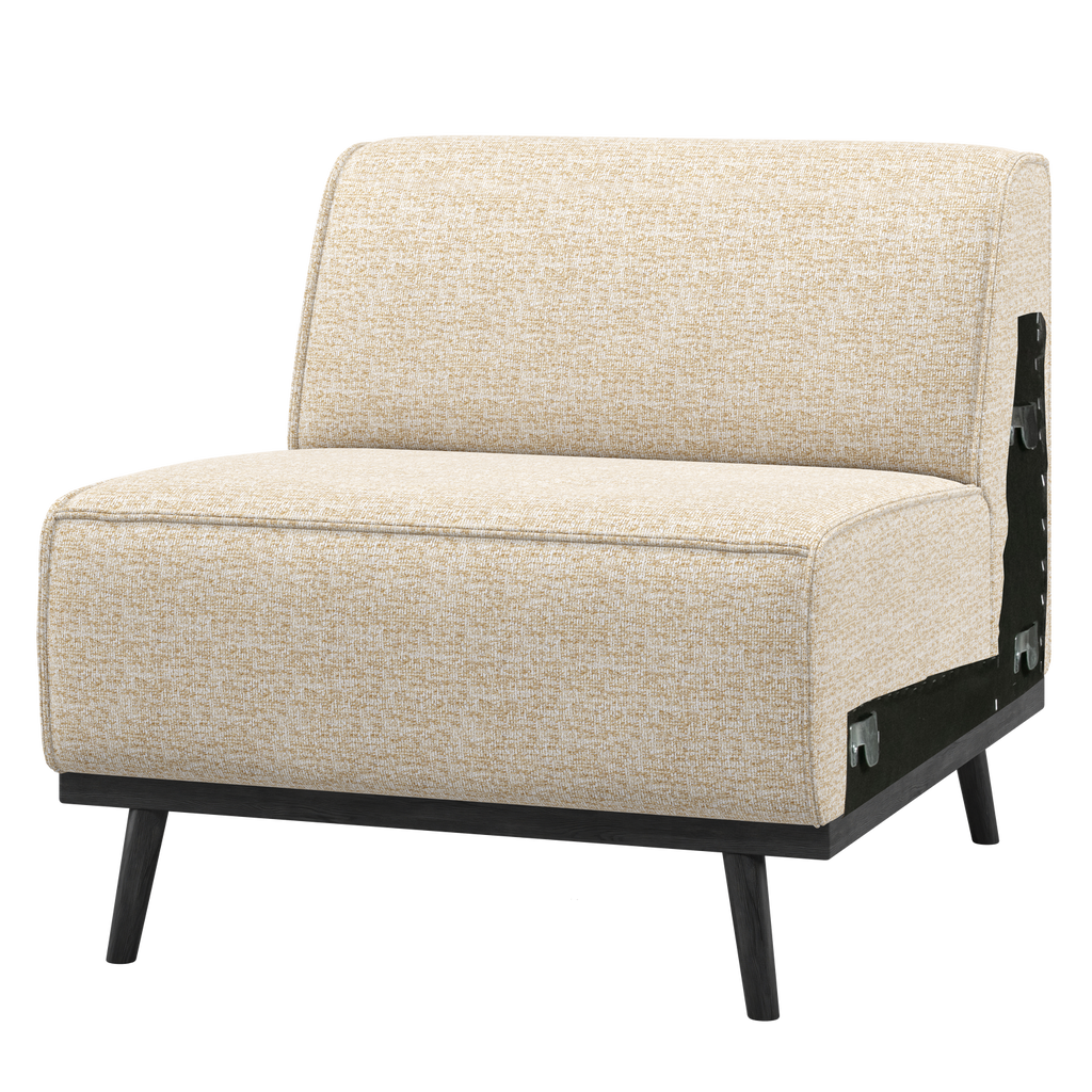STATEMENT 1-SEATER ELEMENT LIGHT BEIGE MELANGE