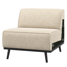 Laden Sie das Bild in den Galerie-Viewer, STATEMENT 1-SEATER ELEMENT LIGHT BEIGE MELANGE