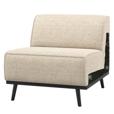 STATEMENT 1-SEATER ELEMENT LIGHT BEIGE MELANGE