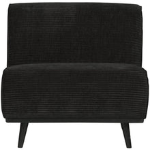 Laden Sie das Bild in den Galerie-Viewer, STATEMENT 1-SEATER ELEMENT RIB FABRIC GRAPHITE