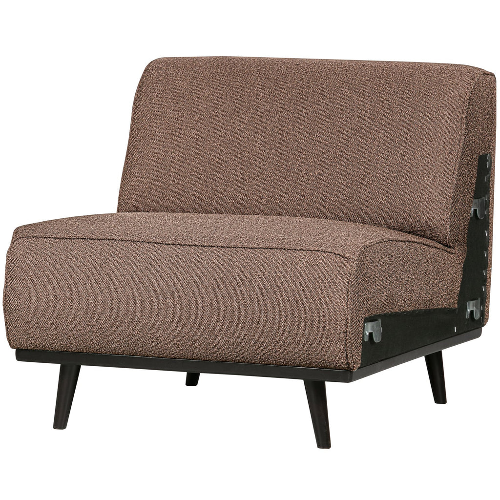 STATEMENT 1-SEATER ELEMENT BOUCLE NOUGAT
