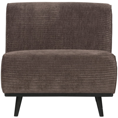 STATEMENT 1-SEATER ELEMENT RIB FABRIC TAUPE