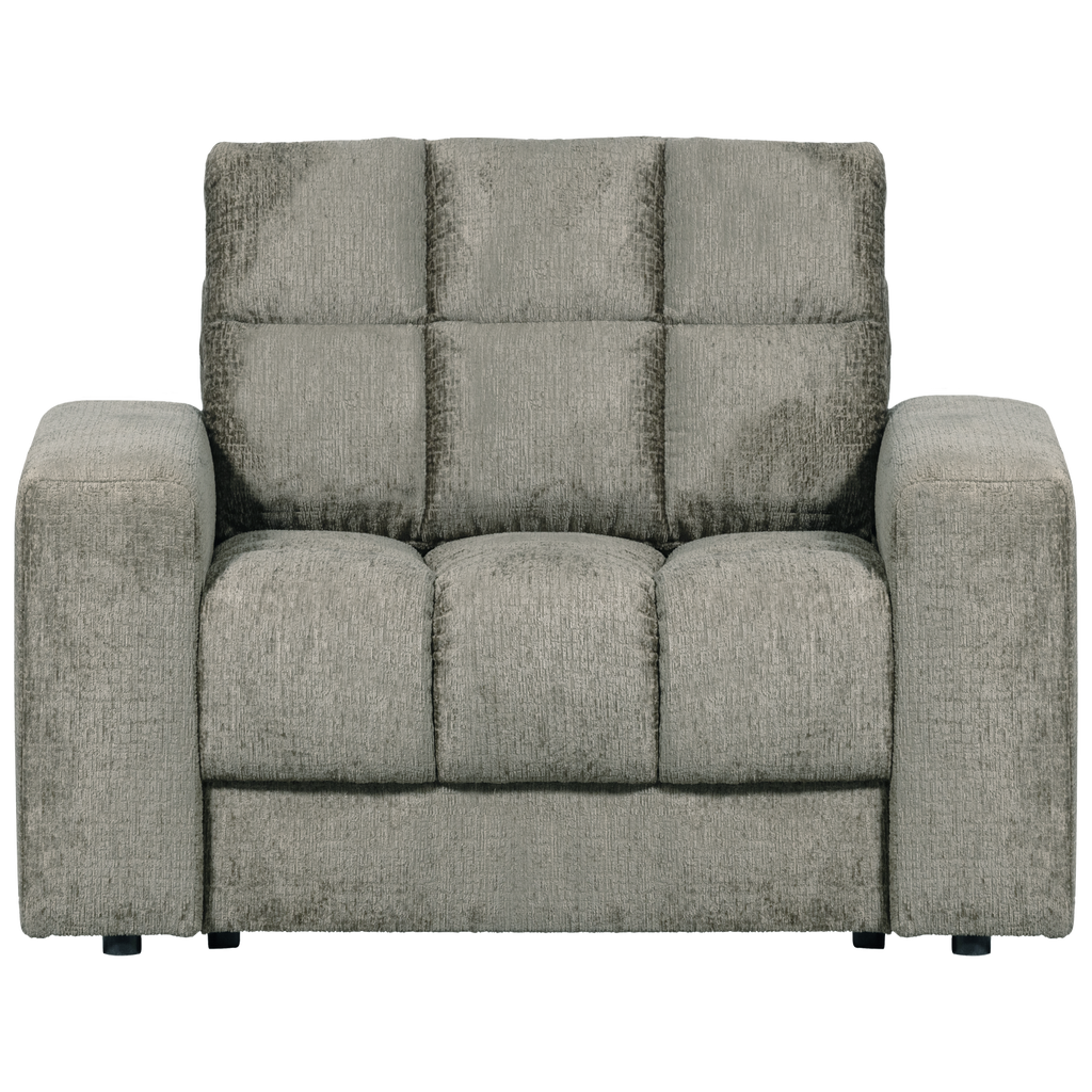 SECOND DATE ARMCHAIR STRUCTURE VELVET FROST