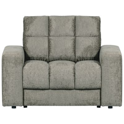 SECOND DATE ARMCHAIR STRUCTURE VELVET FROST