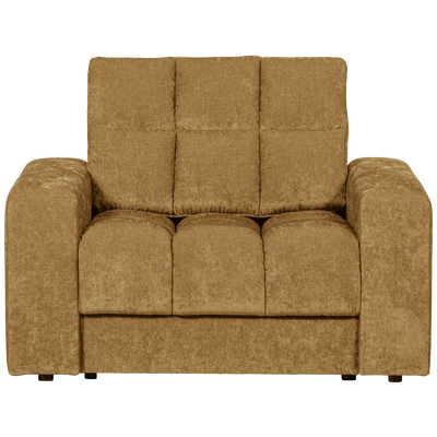 SECOND DATE ARMCHAIR VELVET GOLDEN YELLOW