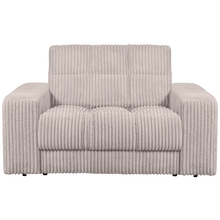 Laden Sie das Bild in den Galerie-Viewer, SECOND DATE LOVESEAT RIB FABRIC NATURAL