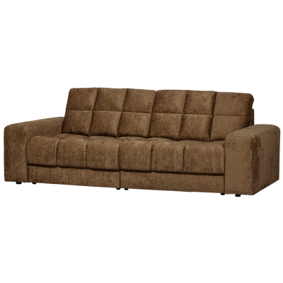SECOND DATE 2-SEATER STRUCTURE VELVET BRASS