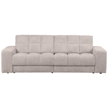 Laden Sie das Bild in den Galerie-Viewer, SECOND DATE 2-SEATER RIB FABRIC NATURAL