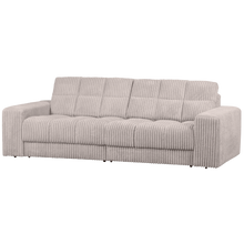 Laden Sie das Bild in den Galerie-Viewer, SECOND DATE 2-SEATER RIB FABRIC NATURAL