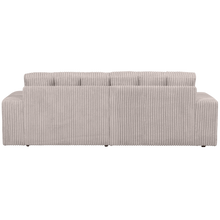 Laden Sie das Bild in den Galerie-Viewer, SECOND DATE 2-SEATER RIB FABRIC NATURAL