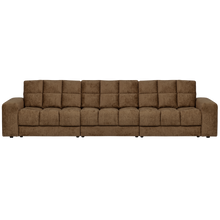 Laden Sie das Bild in den Galerie-Viewer, SECOND DATE 3-SEATER STRUCTURE VELVET BRASS