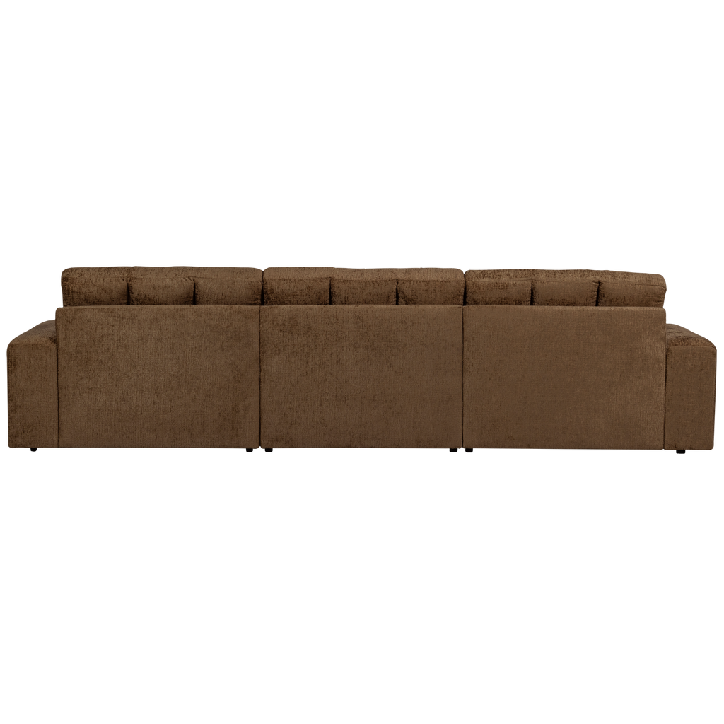 SECOND DATE 3-SEATER STRUCTURE VELVET BRASS