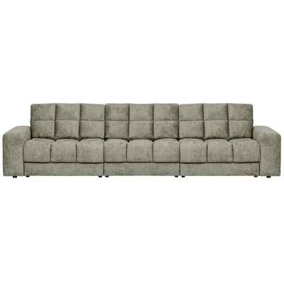SECOND DATE 3-SEATER STRUCTURE VELVET FROST