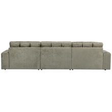 Laden Sie das Bild in den Galerie-Viewer, SECOND DATE 3-SEATER STRUCTURE VELVET FROST