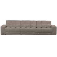 Laden Sie das Bild in den Galerie-Viewer, SECOND DATE 3-SEATER RIB FABRIC MUD