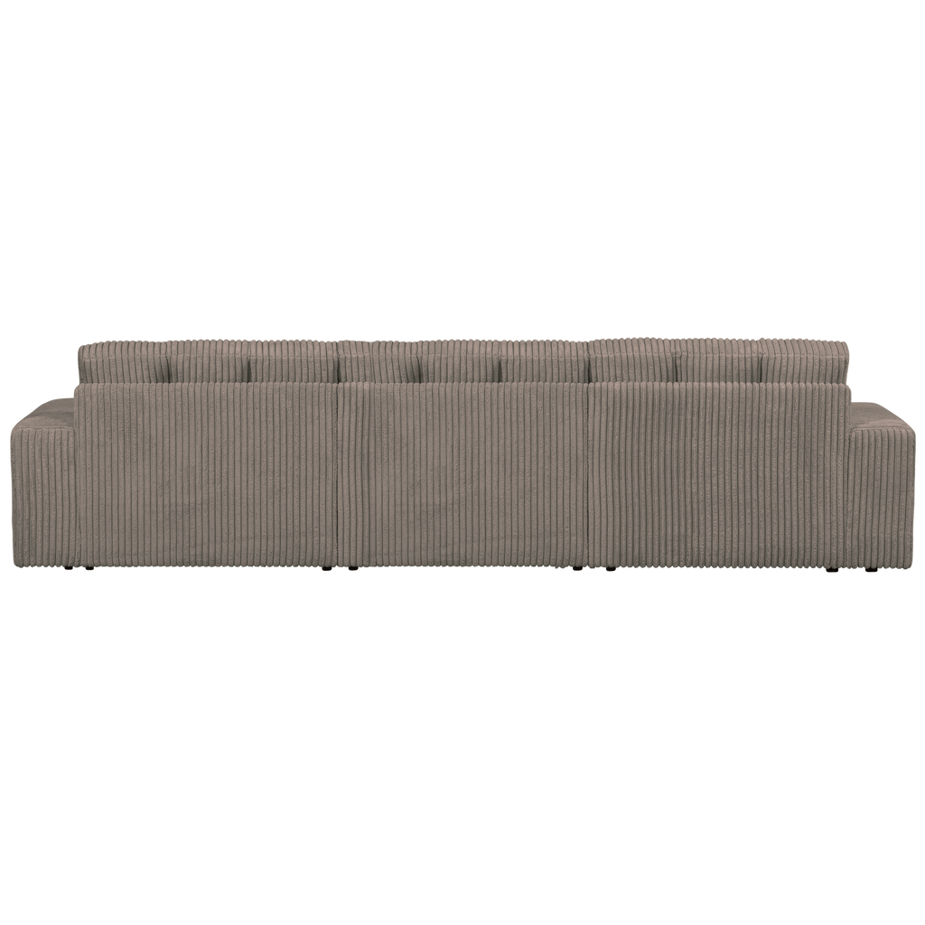 SECOND DATE 3-SEATER RIB FABRIC MUD