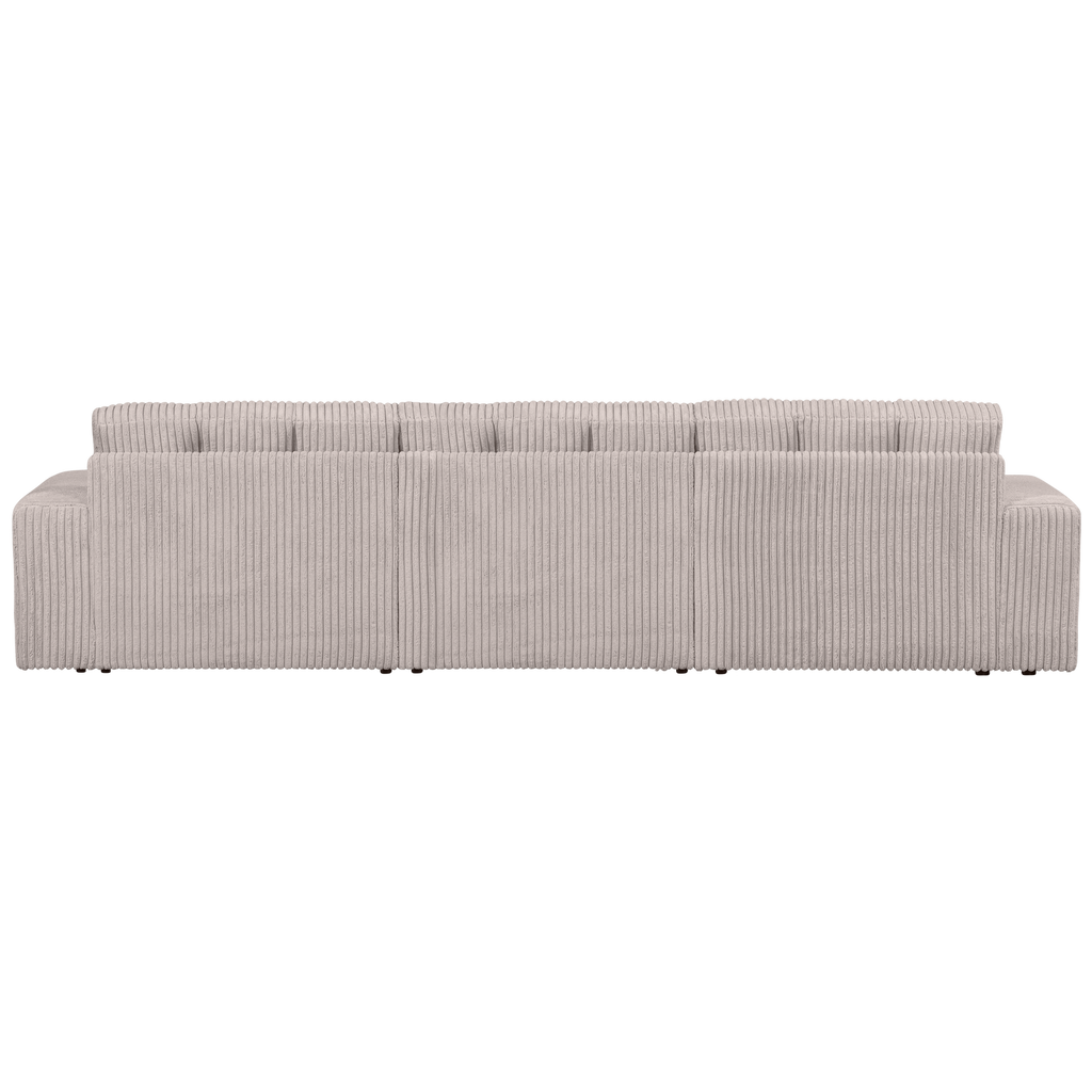SECOND DATE 3-SEATER RIB FABRIC NATURAL