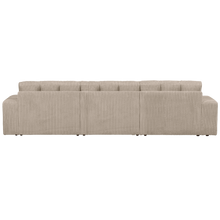 Laden Sie das Bild in den Galerie-Viewer, SECOND DATE 3-SEATER RIB FABRIC TRAVERTIN