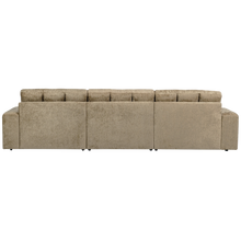 Laden Sie das Bild in den Galerie-Viewer, SECOND DATE 3-SEATER STRUCTURE VELVET WHEATFIELD
