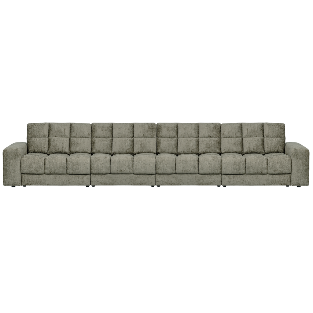 SECOND DATE 4-SEATER STRUCTURE VELVET FROST