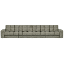 Laden Sie das Bild in den Galerie-Viewer, SECOND DATE 4-SEATER STRUCTURE VELVET FROST
