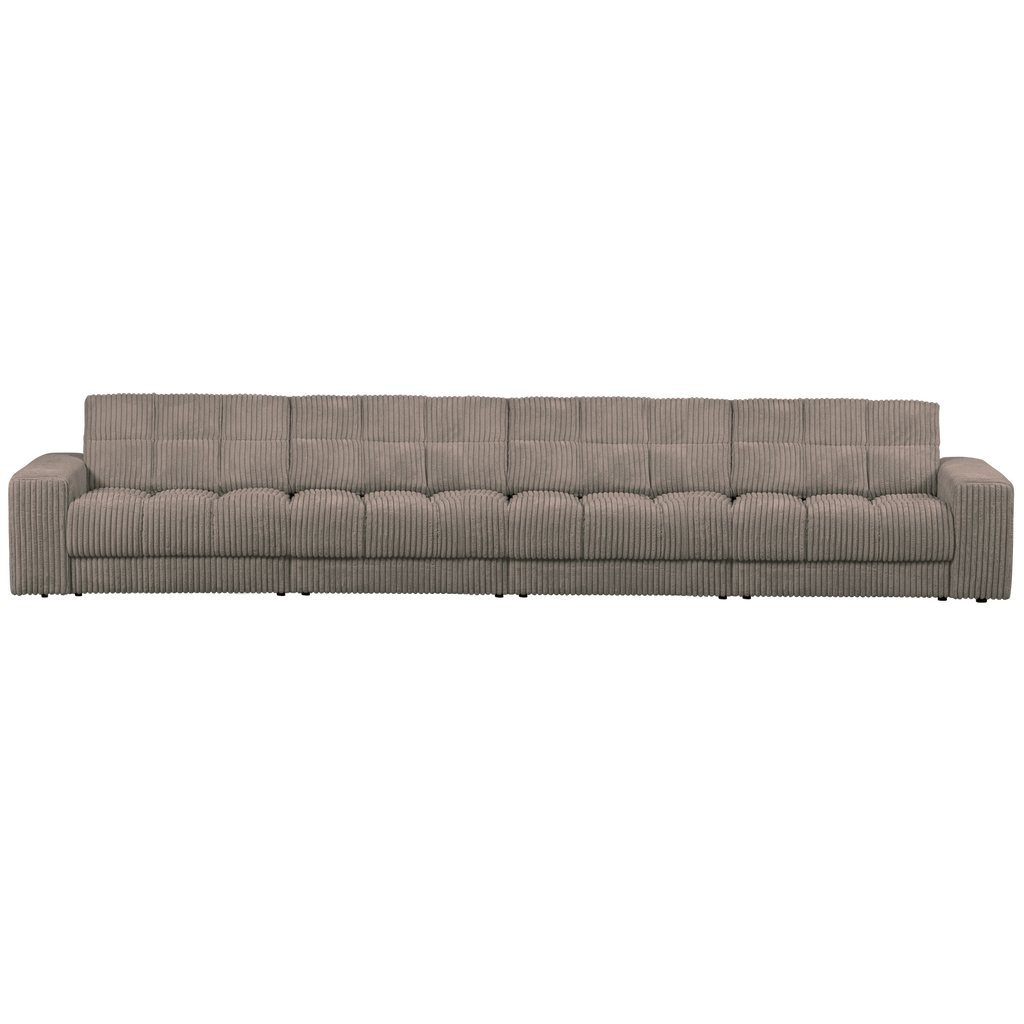 SECOND DATE 4-SEATER RIB FABRIC MUD