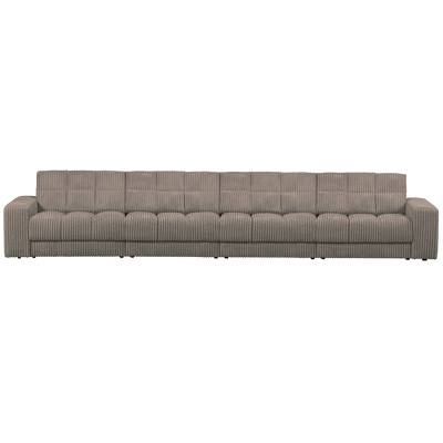 SECOND DATE 4-SEATER RIB FABRIC MUD
