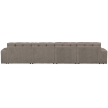 Laden Sie das Bild in den Galerie-Viewer, SECOND DATE 4-SEATER RIB FABRIC MUD