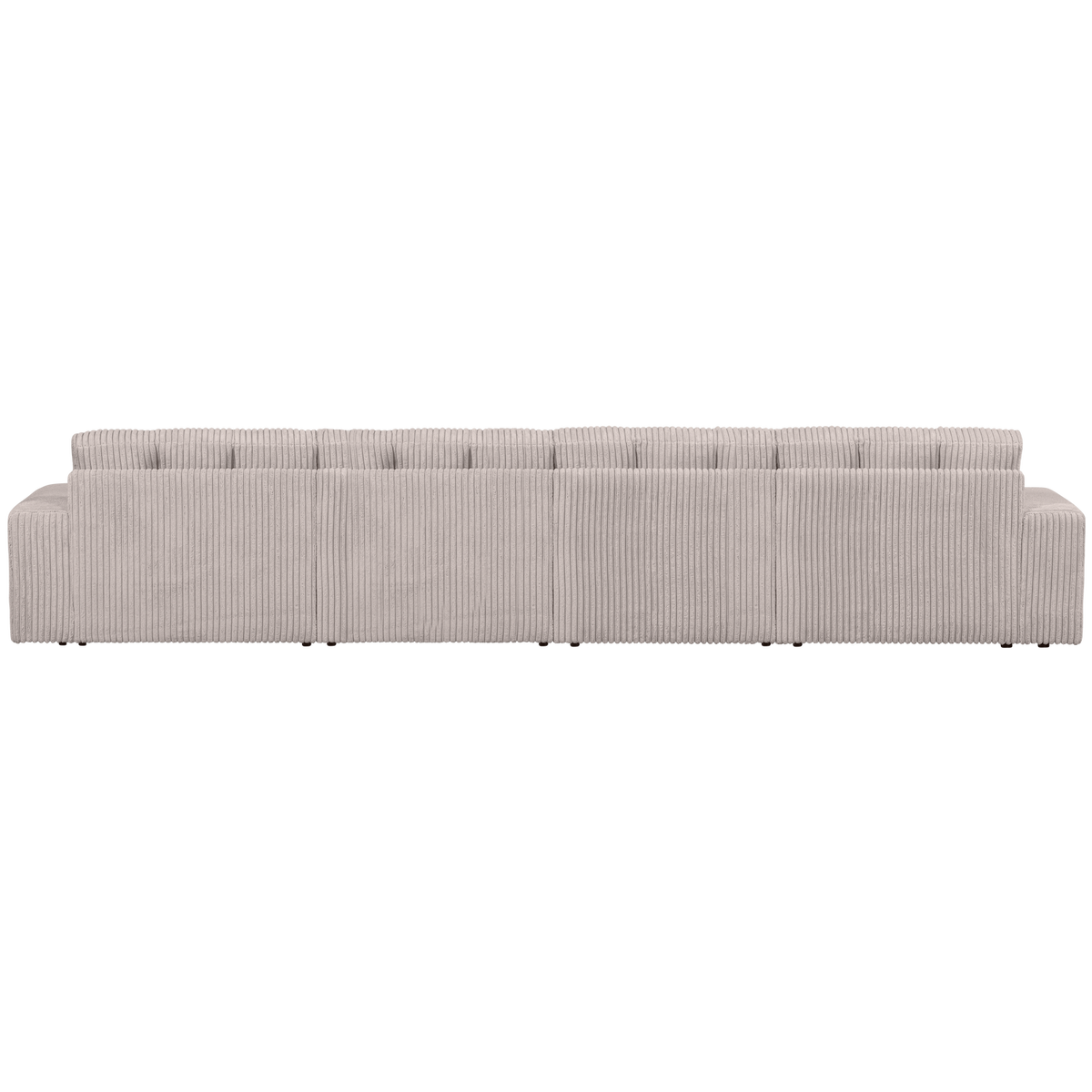 SECOND DATE 4-SEATER RIB FABRIC NATURAL