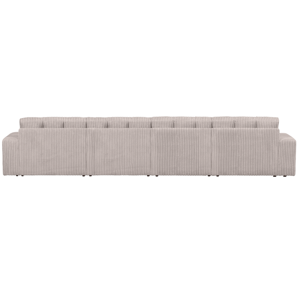 SECOND DATE 4-SEATER RIB FABRIC NATURAL