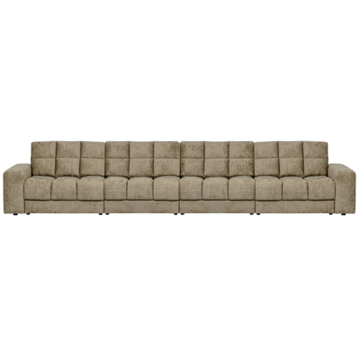 SECOND DATE 4-SEATER STRUCTURE VELVET WHEATFIELD