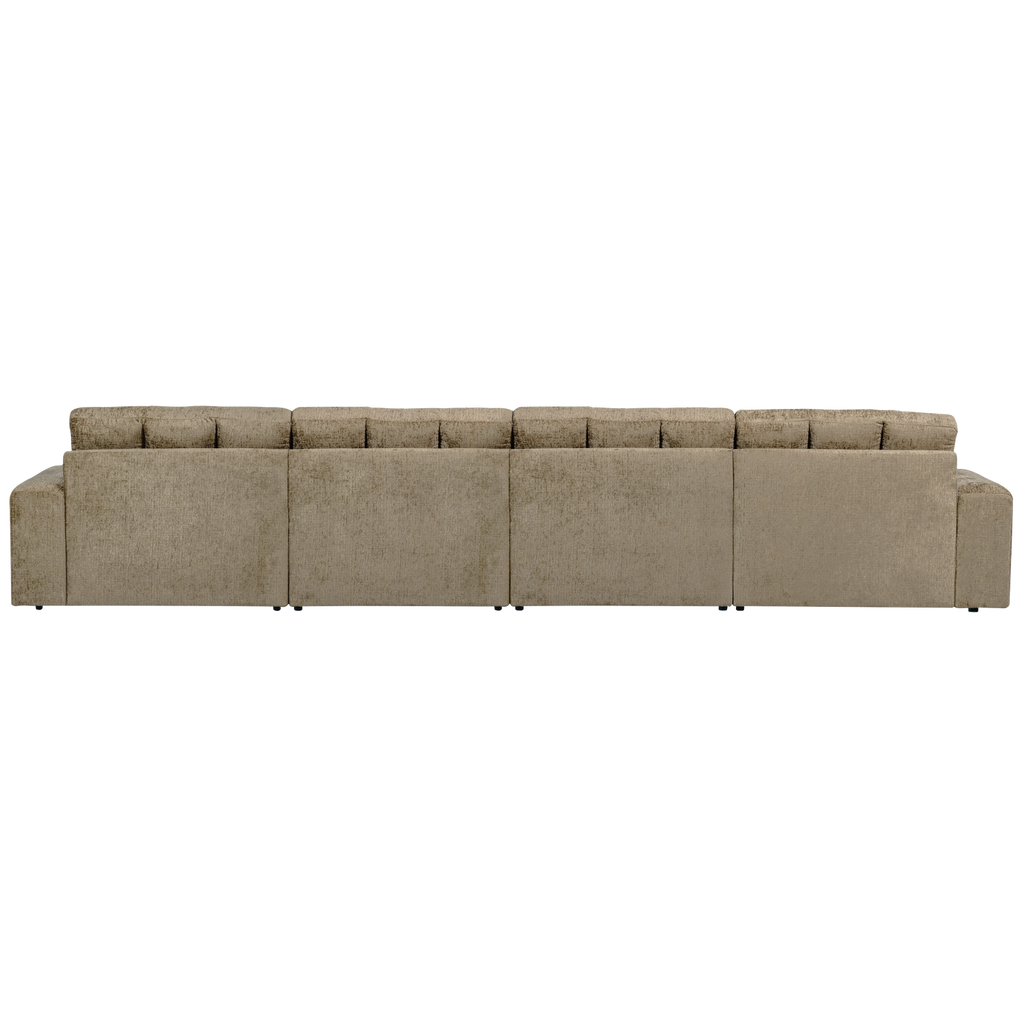 SECOND DATE 4-SEATER STRUCTURE VELVET WHEATFIELD