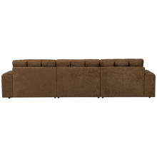 Laden Sie das Bild in den Galerie-Viewer, SECOND DATE CHAISE LONGUE LEFT STRUCTURE VELVET BRASS