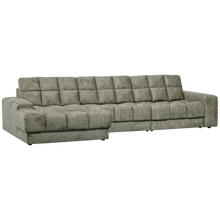 Laden Sie das Bild in den Galerie-Viewer, SECOND DATE CHAISE LONGUE LEFT STRUCTURE VELVET FROST