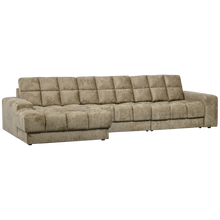 Laden Sie das Bild in den Galerie-Viewer, SECOND DATE CHAISE LONGUE LEFT STRUCTURE VELVET WHEATFIELD