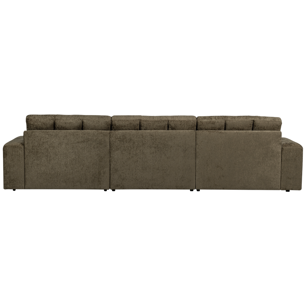SECOND DATE CHAISE LONGUE RIGHT STRUCTURE VELVET BONSAI