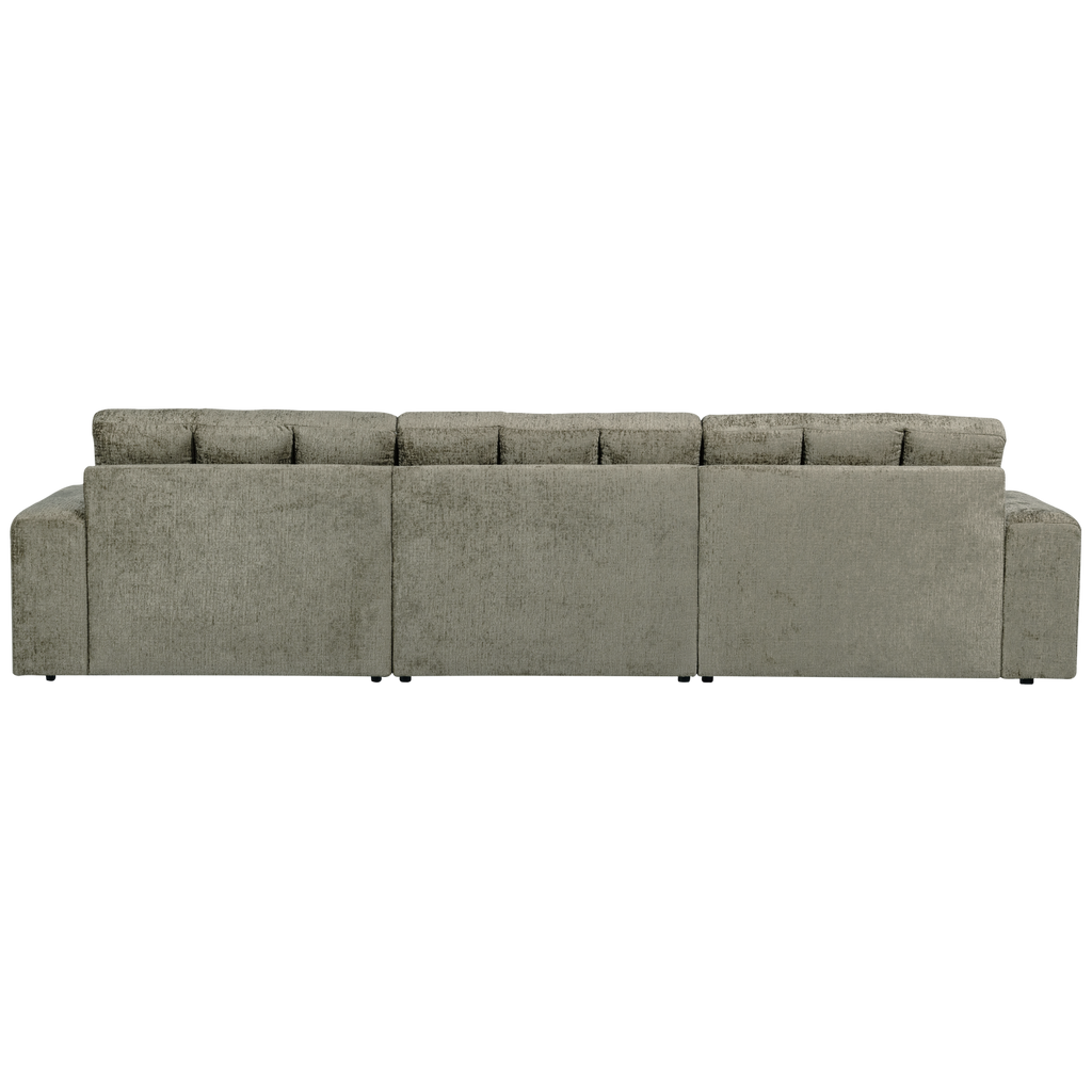 SECOND DATE CHAISE LONGUE RIGHT STRUCTURE VELVET FROST