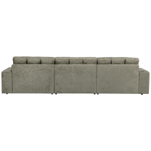 Laden Sie das Bild in den Galerie-Viewer, SECOND DATE CHAISE LONGUE RIGHT STRUCTURE VELVET FROST