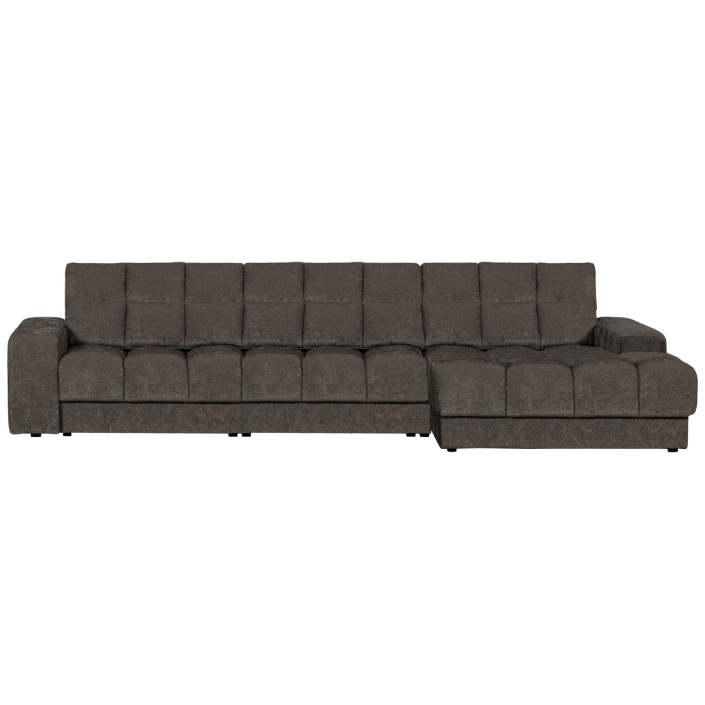 SECOND DATE CHAISE LONGUE RIGHT VINTAGE WARM GREY