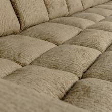 Laden Sie das Bild in den Galerie-Viewer, SECOND DATE CHAISE LONGUE RIGHT STRUCTURE VELVET WHEATFIELD