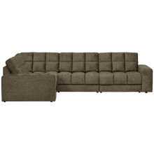 Laden Sie das Bild in den Galerie-Viewer, SECOND DATE CORNER SOFA STRUCTURE VELVET BONSAI