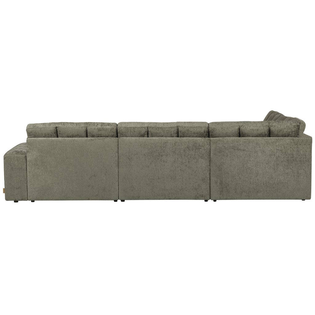 SECOND DATE CORNER SOFA STRUCTURE VELVET FROST