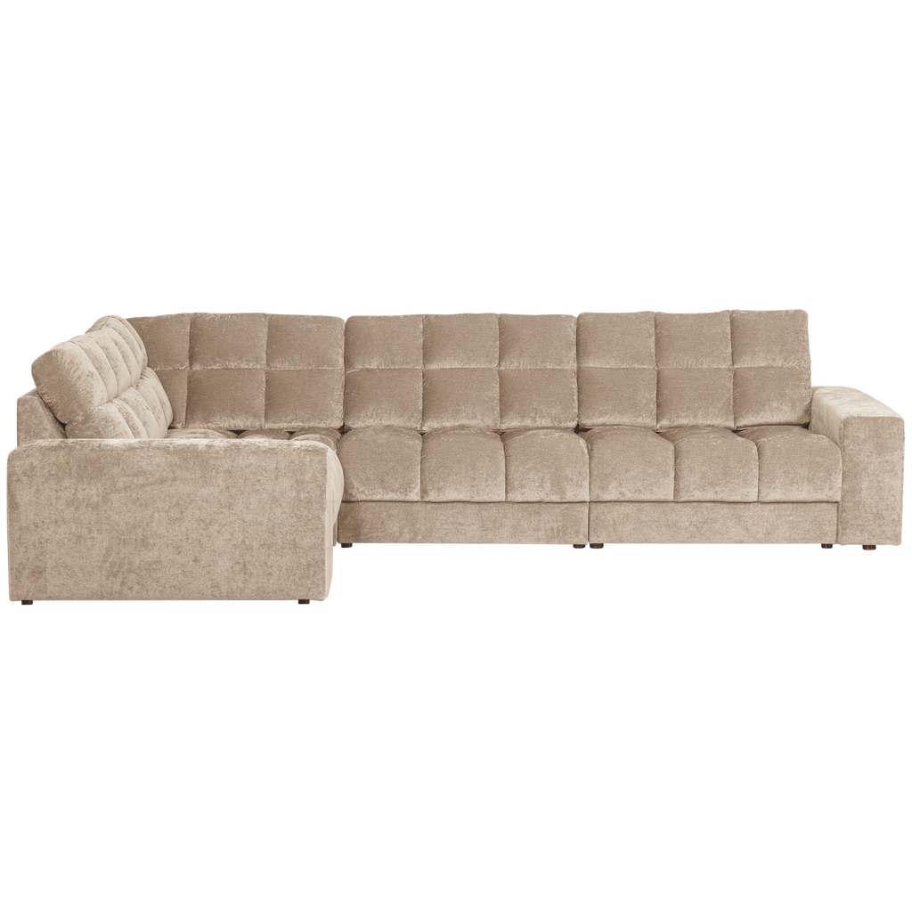 SECOND DATE CORNER SOFA VINTAGE NOUGAT