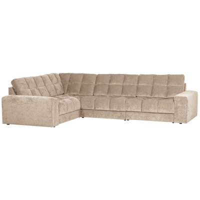 SECOND DATE CORNER SOFA VINTAGE NOUGAT