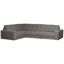Laden Sie das Bild in den Galerie-Viewer, SECOND DATE CORNER SOFA LEFT RIB FABRIC TERRAZZO