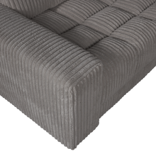 Laden Sie das Bild in den Galerie-Viewer, SECOND DATE CORNER SOFA LEFT RIB FABRIC TERRAZZO